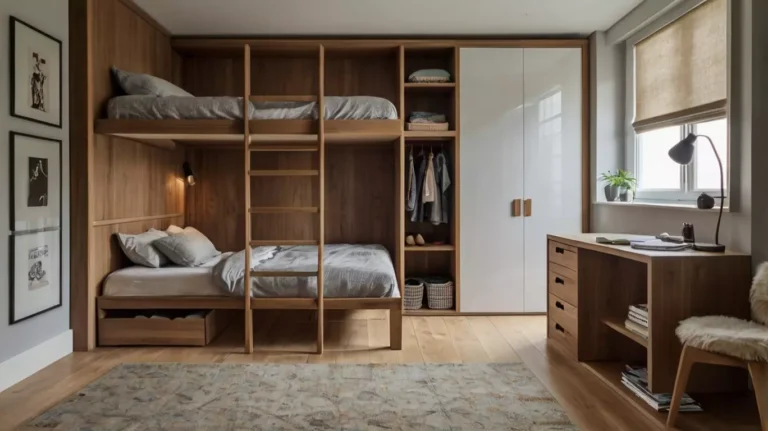 Guarda-Roupas Compactos: Marcenaria Criativa para Quarto Pequeno