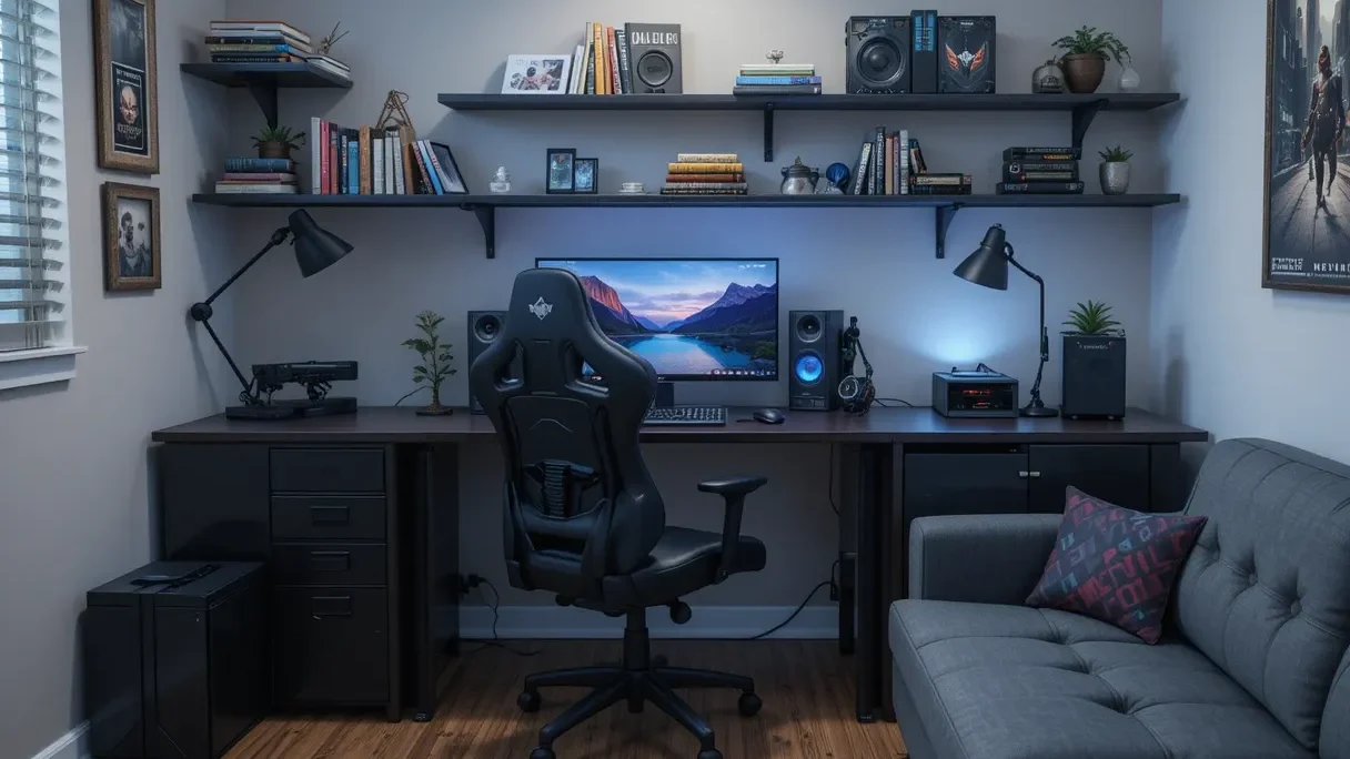 decoração de home office