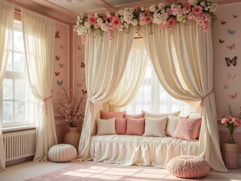 decoração quarto de menina