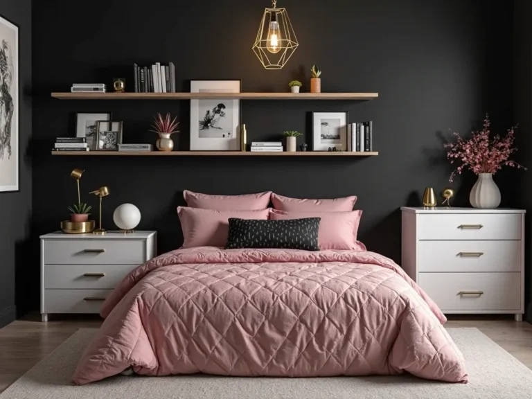 Paredes escuras na decoração