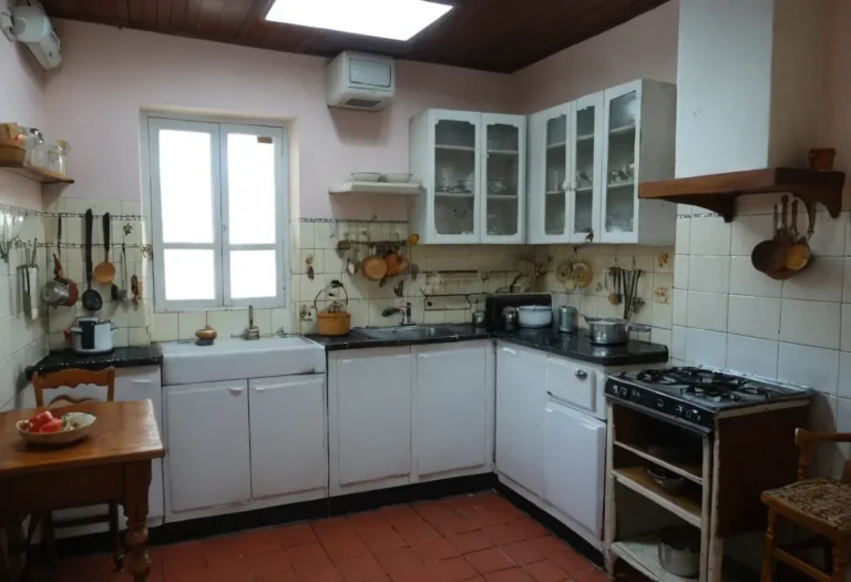decoração de cozinha pequena antes e depois